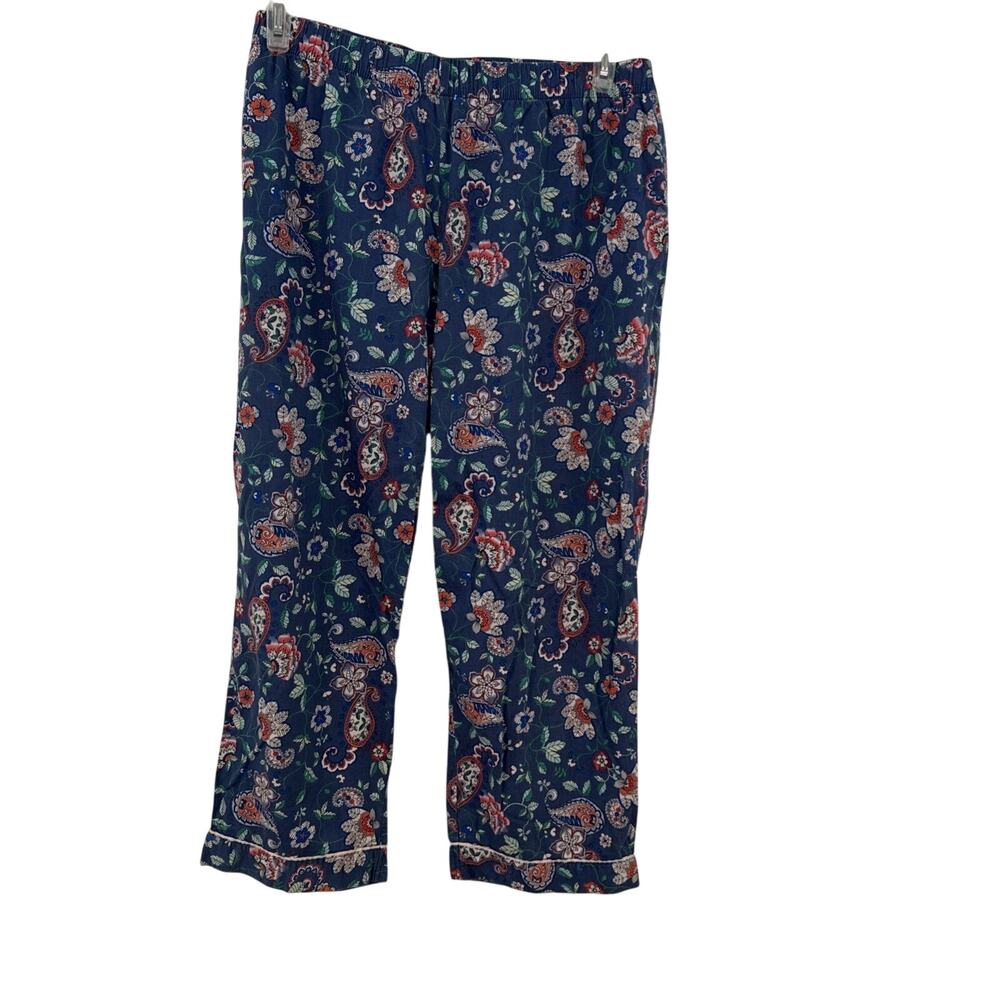 Liz Claiborne women's floral and paisley print pajamas Contrasting Size X - Picture 3 of 7